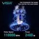 Профессиональный фен для волос с ионизацией VGR V-469 мощностью 2400 Вт 110 000 об/мин с холодным обдувом Black - изображение 6