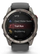Смарт-годинник Garmin Fenix 8 Pro 51 mm AMOLED Carbon Gray DLC Titanium with Black/Pebble Gray (010-03199-00/01) - изображение 3