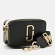 Сумка кросс-боди через плечо женская из натуральной кожи маленькая Marc Jacobs BG-MJ-02 Черная (191267756943) - изображение 4