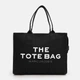 Сумка шоппер тканевая Marc Jacobs The Large Tote BG-MJ-37 Черная (191267797632) - изображение 1