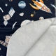 Детская пеленка-клеенка непромокаемая многоразовая 50х80 см Космос - изображение 2