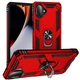Чехол Shield для Samsung Galaxy A07 / A075 бампер противоударный с подставкой кольцом Red - изображение 1