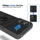 Чохол Hide Shield для Motorola Moto G06 / Moto G06 Power бампер протиударний з підставкою кільцем Black - зображення 4