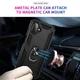 Чехол Shield для Samsung Galaxy A07 / A075 бампер противоударный с подставкой кольцом Black - изображение 3