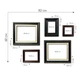 Набор винтажных фоторамок The Frame Depot на стену, 5 шт, декоративный коллаж для артов и постеров (baltic_set) - изображение 2