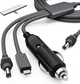 Автомобильный кабель питания для Starlink Mini комплект 3в1 DC Type-C и прикуриватель 3м (19227) - изображение 2