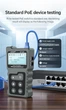 Багатофункціональний кабельний тестер Noyafa NF-488 функція PoE Ping для RJ45, DC (18887) - зображення 11