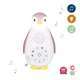 Ночник и музыкальный бокс Zazu Zoe Пингвиненок Розовый (ZA-ZOE-03) - изображение 1