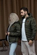 Куртка жіноча демісезонна Ellesse пуховик хакі, розмір M - изображение 11
