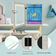 Рамка для детских рисунков 23×30 см, фронтальное открывание, набор 2 шт, для детских работ, школы и дома - изображение 3