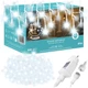 Lampki Springos Kurtyna Sople 500 LED 20 m (5907719425498) - obraz 2