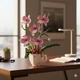 Конструктор Квітка орхідея в гірші Orchid Flowers Bouquet 3D 567 деталей Різнокольоровий (28417) - зображення 8