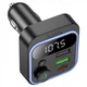 Автомобильный FM-трансмиттер модулятор Bluetooth MP3 HOCO E85 Tiger 20w, PD/QC, USB-C/ 2xUSB-A (133847) - изображение 3