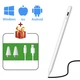 Стилус для планшета смартфона iPhone Xiaomi Huawei Samsung стилус Универсальный стилус Pencil + 2 сменные насадки - изображение 1