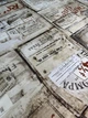 Метровые обои виниловые с рисунком коллаж на флизелиновой основе для спальни, зал 330-05, 1.06 м - изображение 4
