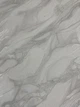 Белые обои с серебром виниловые мрамор на бумажной основе моющиеся для кухни, коридора, 5848-03 0.53, рулон - изображение 4
