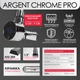 ТЭН для полотенцесушителя OnlyHeat Argent Chrome Pro 0.6 кВт скрытый монтаж Хром - изображение 2