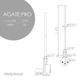 ТЕН для рушникосушки Onlyheat Agate Black Pro 0.6 кВт (прихований монтаж) - зображення 8