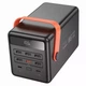 Павербанк HOCO J142 100000 mAh 22.5W 6USB/2Type-C PowerBank 22.5W+PD20W швидкою зарядкою ,Ліхтарик LED , дисплей |Чорний - зображення 7