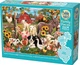 Пазл Cobble Hill Тварини з ферми 350 елементів 113630 (625012470377) - зображення 1