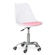 Офісне крісло Evo-kids Capri White / Pink (H-231 W/PN) Evo-kids H-231 W/PN 926359 - зображення 1