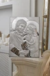 Срібна ікона Свята Родина (LE 4714 15) 11*15 см - зображення 5