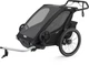 Дитяча коляска Thule Chariot Sport 2 (Black on Black) (TH 10201023) - зображення 1