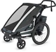Дитячий візочок Thule Chariot Cross 2 Single (Dark Slate) 10201034 (TH 10201034) - зображення 3