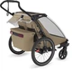 Коляска дитяча Thule Chariot Cross 2 Double (Faded Khaki) 10201037 (TH 10201037) - зображення 8