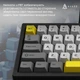Клавіатура Ajazz AK650 Moon Yellow Switch Black USB-C (AK650-MY-GWY) - зображення 13
