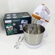 Стационарный электрический миксер с чашей Rainberg RB-1006 500W с насадками для замешивания теста Orange - изображение 1