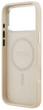 Панель Guess Triangle Logo MagSafe для Apple iPhone 17 Pro Beige (3666339515690) - зображення 6