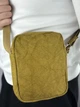Сумка через плече Stussy Washed у жовтому кольорі. - зображення 2