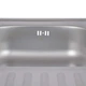 Кухонная мойка Brinex 6080-R Накладная нержавеющая сталь для кухни с сифоном и сливом (601067) - изображение 7
