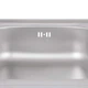 Кухонная мойка Brinex из нержавеющей стали 0,6 мм Satin накладная для кухни прямоугольная с сифоном (601082) - изображение 7
