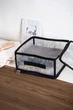 Кошик Idea Home DB-24 Anthracite Flowers 30x28x15 см DB-24 прям. з/кр з/блиск Anthrac - зображення 5