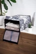 Органайзер Idea Home NPA-01 Anthracite Flowers 34x22x16 см NPA-01 ткан. з/кр д/взуття Anthr - зображення 3