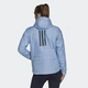 Куртка анорак ADIDAS TERREX MYSHELTER PRIMALOFT PARLEY PADDED унисекс Голубой (GV4816 blue (женская-M, мужская-S) - изображение 6