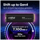 Накопитель SSD M.2 2280 1TB P310 with heatsink Micron (CT1000P310SSD5) MICRON CT1000P310SSD5 912727 - изображение 3