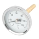Термометр биметаллический 0÷120°C, Ø63 мм, гильза 100 мм, Tervix - изображение 1