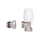 Кран радиаторный Thermo Alliance 1/2" угловой с антипотоком для латунный отопления с никелированным покрытием. (599367) - изображение 6