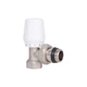 Кран радиаторный Thermo Alliance 1/2" угловой с антипотоком для латунный отопления с никелированным покрытием. (599367) - изображение 9