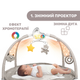 Коврик развивающий Chicco Enjoy Colours Gym, бежевый - изображение 4