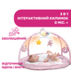Килимок розвиваючий Chicco Enjoy Colours Gym, рожевий - изображение 5