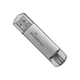 USB флеш накопичувач Mediarange 128GB Silver USB 3.0 / Type-C (MR938) MediaRange MR938 912306 - зображення 1