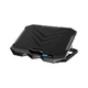 Підставка до ноутбука IceCoorel 10-17", 2*125mm + 2*70mm 2600 RPM, 385x280x28mm, Black (K22) IceCoorel K22 908509 - зображення 2
