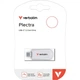 USB флеш накопичувач Verbatim 256GB Plectra White USB-C (30230) Verbatim 30230 912912 - зображення 2