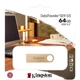 USB флеш накопитель Kingston 64GB DataTraveler SE9 G3 Gold USB 3.2 (DTSE9G3/64GB) Kingston DTSE9G3/64GB 1075877 - изображение 6
