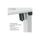 Комп'ютерний стіл OfficePro ODE1260W 1200 х 600 мм White (ODE1260W) OfficePro ODE1260W 970008 - зображення 6
