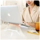 Подставка для ноутбука Ugreen LP230 Foldable Desktop Laptop Stand Silver (80348) UGREEN 80348 908616 - изображение 8